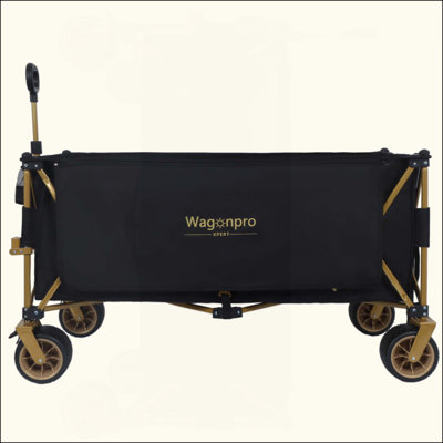 Très grand chariot utilitaire pliable très long de 51 pouces - Capacité de 480 lb. Structure ultra-stable brevetée 1: 6 plis peu encombrant et roues tout-terrain de 7 po. Aucun assemblage requis