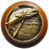 Laiton antique / bois de cerisier