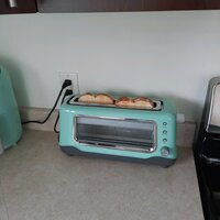 Rise by Dash 6056038 2 Slot Toaster Blue