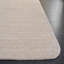 Tapis rayé beige / ivoire en laine / coton touffeté à la main Ebony-809477658