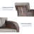 8-Piece Patio Furniture Set, All-Weather Outdoor Seating Set With Swivel Glider Chairs-1630801127