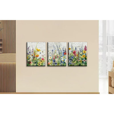 3 Piece Wrapped Canvas Print
