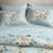 Cozy Blue Multi Bedding Sets, Polyester Comfort, Elegant Farmhouse Style