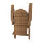 Chaise Adirondack pliante en plastique Arrlo-88382323