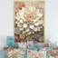 Beige succulent «Soft Bloom IV», art mural sur toile-97193378-97193381