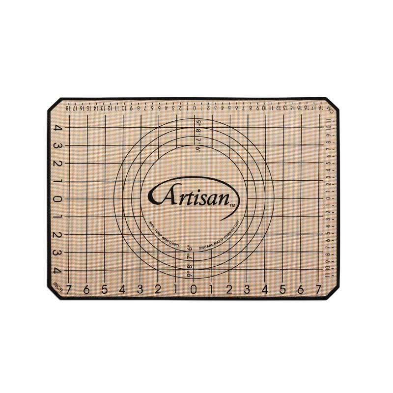 Tapis de pâtisserie en silicone Artisan, L 16 po x H 0,25 po x l 11 po