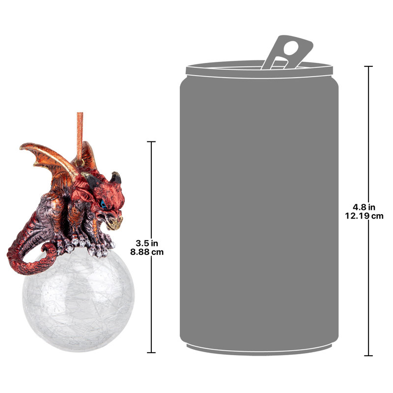 Ornement en forme de dragon perché, 1