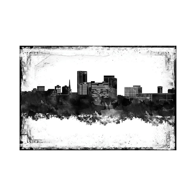 Lexington Black & White Film 1 Piece Wrapped Canvas Wall Art, 66.04cm H x 101.6cm W x 1.9cm D