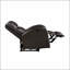 Fauteuil inclinable électrique avec revêtement en similicuir et positions réglables, parfait pour le confort et le style modernes