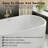 59" Acrylic Freestanding Soaking Bathtub, Modern Bathroom Tub with Chrome Overflow and Drain