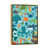 Toile avec cadre or
