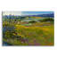 Art mural en verre Latitude Run «Early Morning Golf Course View» par sri Rao-94009262