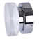 BENNI 5.375 In. 1 Light Integrated LED Wall Light With Clear Acrylic Shade, Adjustable Color Temperature