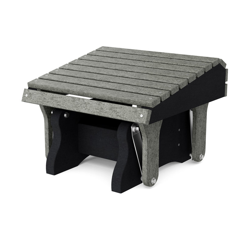 Repose-pieds Heritage, Gris foncé / Noir