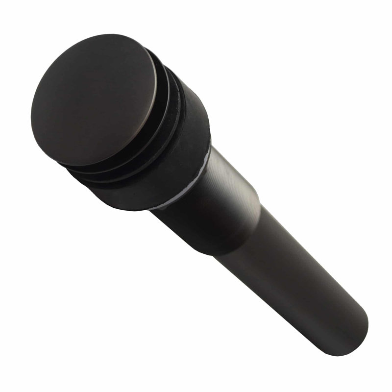 Dome 1.5" Pop-Up Bathroom Sink Drain, Gunmetal