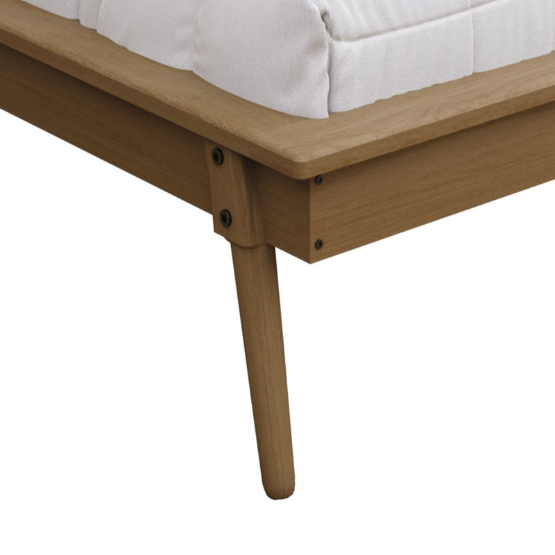 Kierin Bed, King, Light Oak
