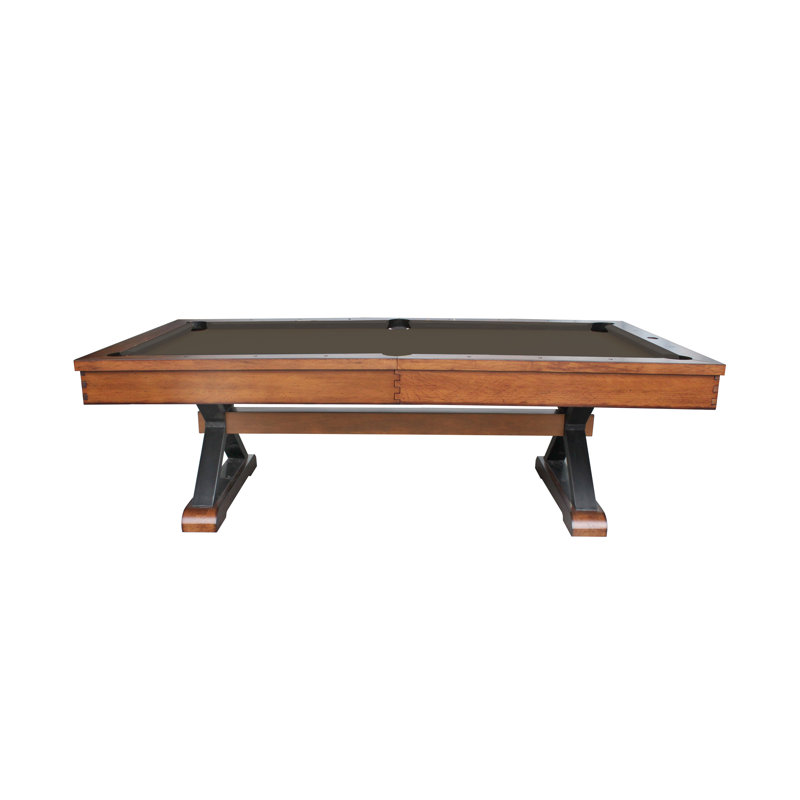 Table de billard en ardoise avec installation professionnelle Santa Fe (valeur de 895 $) incluse, 8', Bleu académie, Non