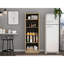 Armoire à rangement multiple H 71 po, deux portes, cinq tablettes internes-256280074
