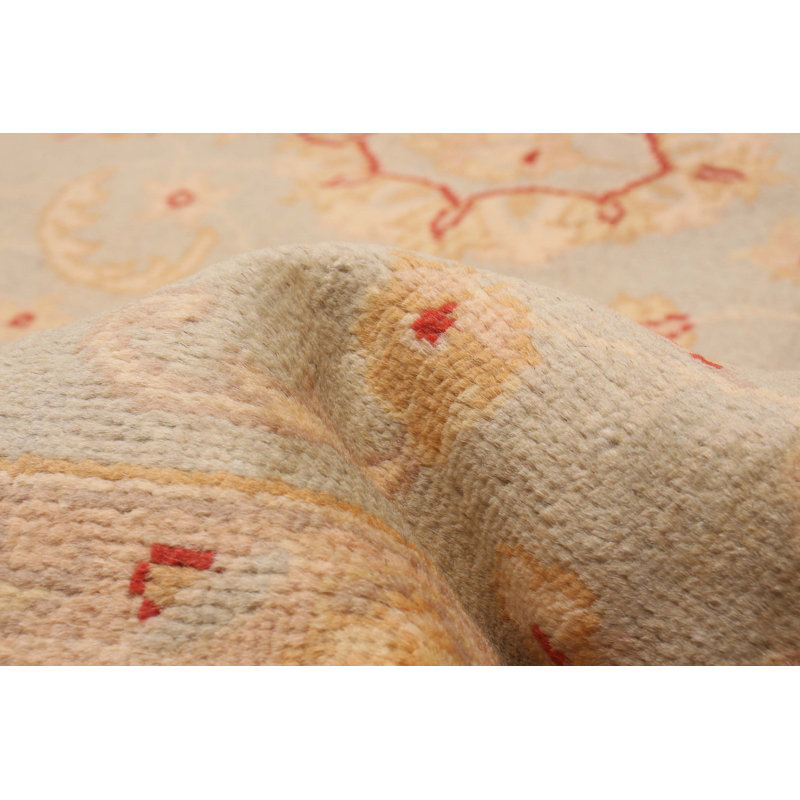Tapis unique en laine 6 pi x 9 pi 2 po Cogdell