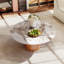 Table basse moderne colorée en faux marbre-1151395958-1151395959