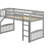 Twin-Size Loft Bed Featuring A Slide