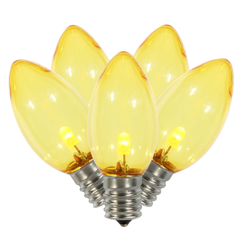 Ampoule en plastique, Jaune