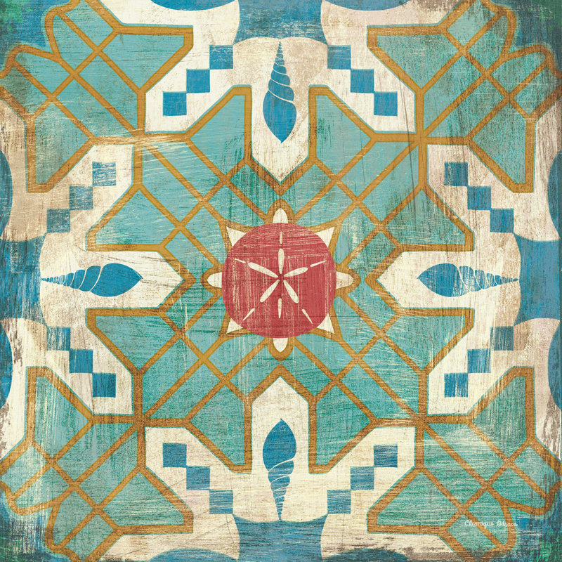 Carreaux de mer de Bohème III, H 36 po x l 36 po