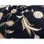 Tapis noir et noir de haute qualité noué à la main