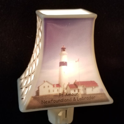 Newfoundland Point Amour Lighthouse Night Light