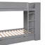 Lit superposé simple au-dessus de gris avec rangement organisé - 2 tiroirs et armoire à couches multiples pour plus de commodité-1643537675-1643537674