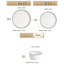 Piece Porcelain China Dinnerware Set - Service for 4-894319871