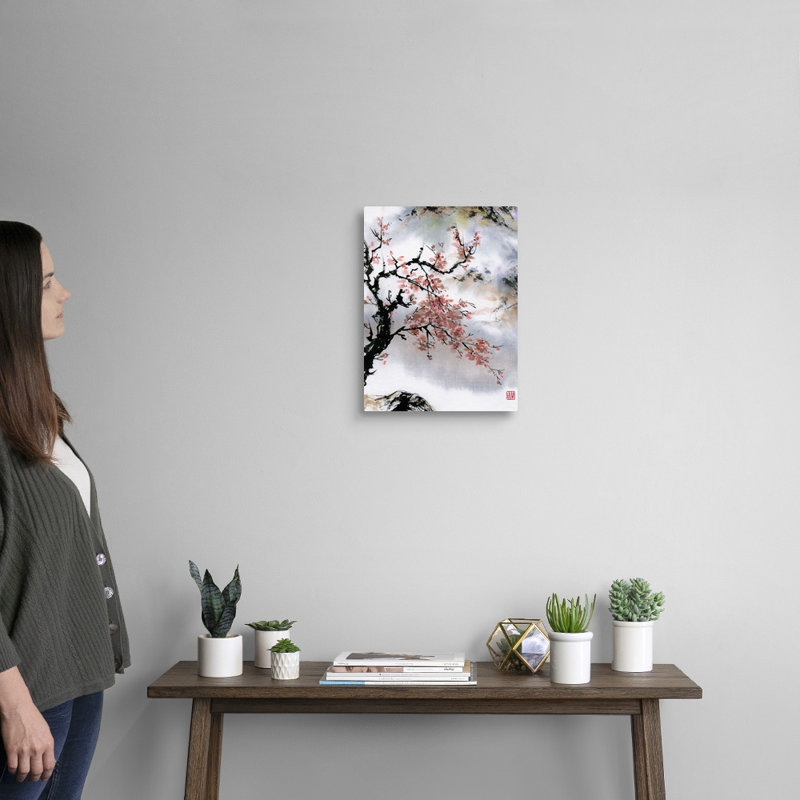 Art mural sur toile, H 16 po x l 12 po x P 1,25 po, Toile tendue