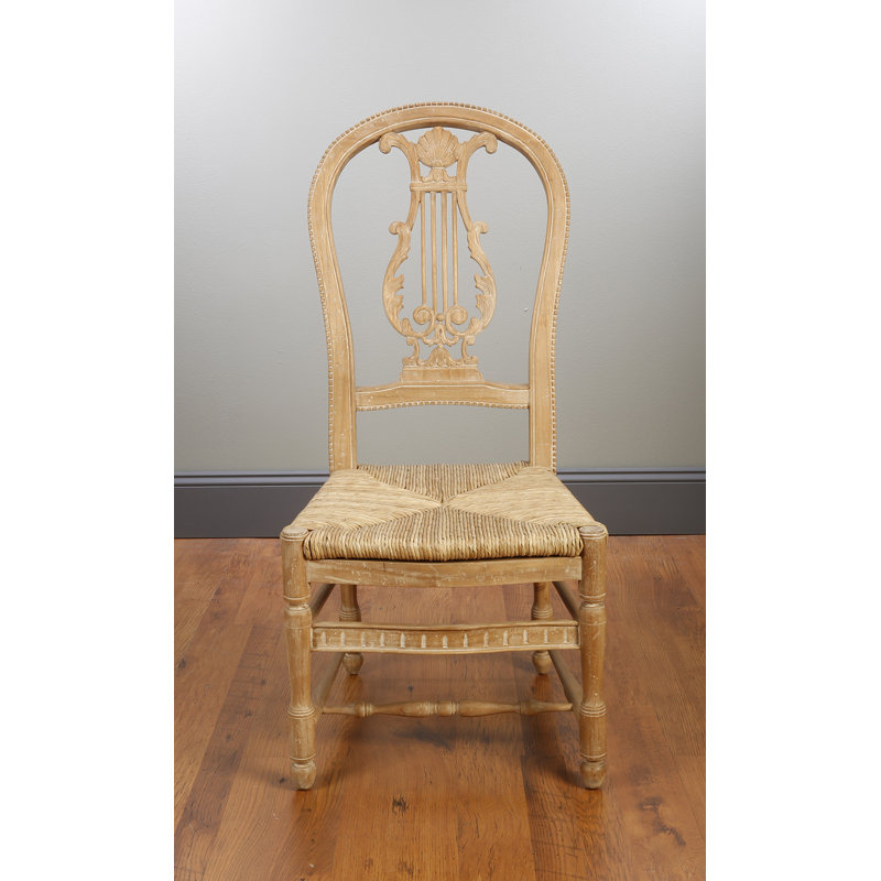 Chaise d'appoint Ikhra, Naturel vieilli