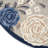 Allijah Floral Blue/Grey Indoor/Outdoor Area Rug-465275252