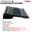 Console de mixage Bluetooth à 5 canaux avec table de mixage audio à 5 canaux et console USB avec 24 effets SPX