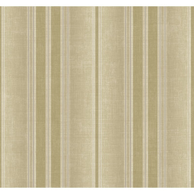 Seabrook Designs Metallic Dune & Purple Haze Balian Stripe Unpasted Wallpaper