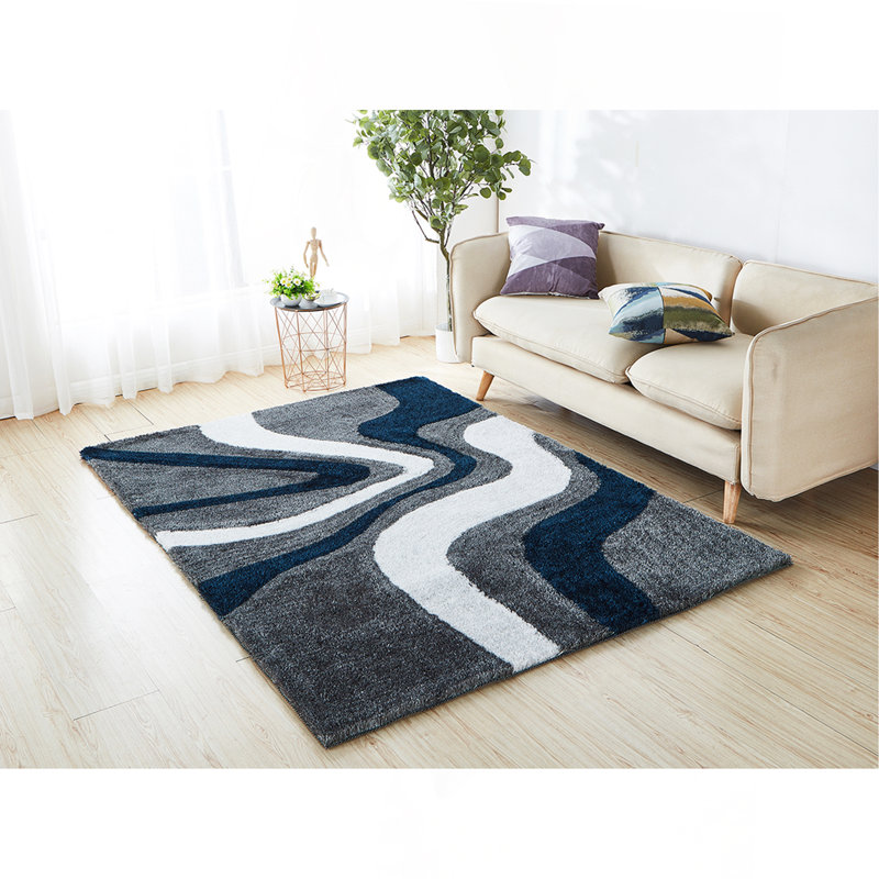 Tapis à poils longs touffeté à la main Soft Pile