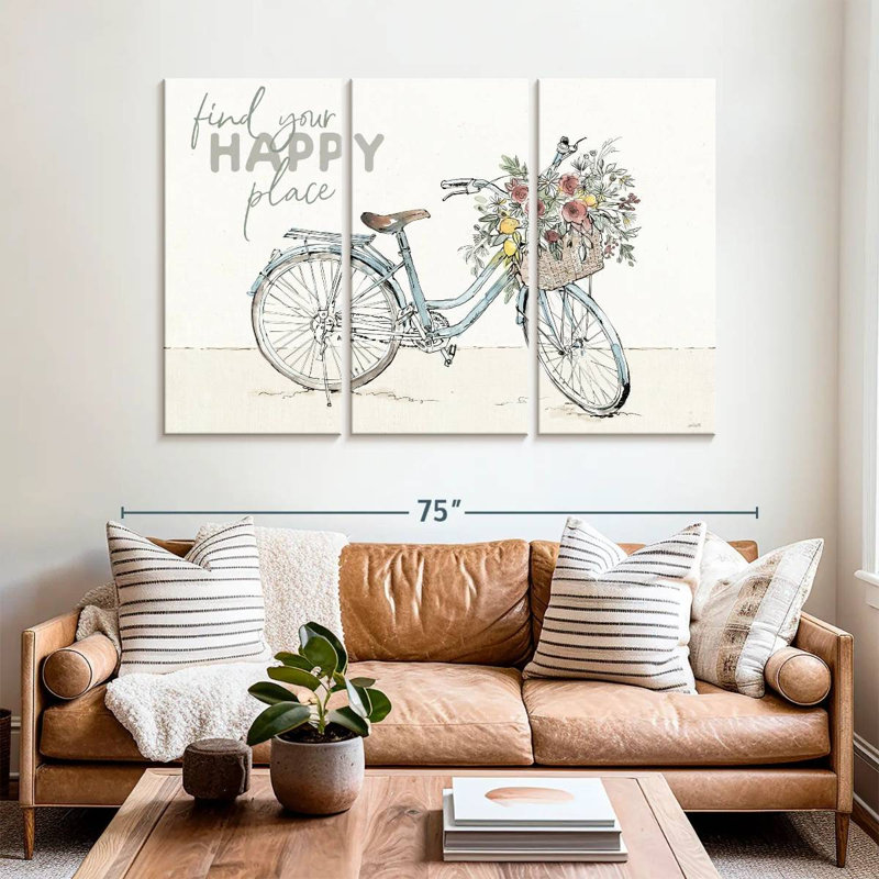 Tergel Farmhouse Flea Market VI, 42" H x 65" W