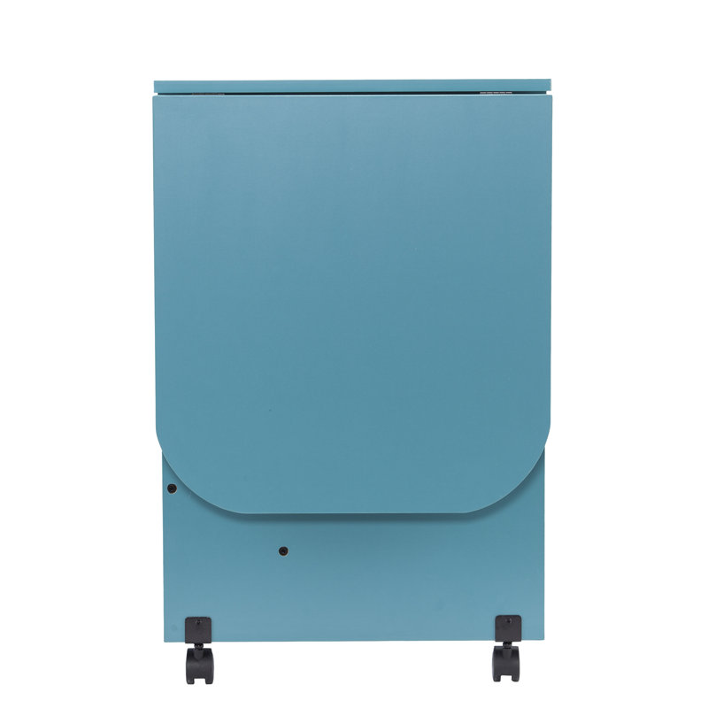 Table de couture 51 po x 19 po Duncan, Turquoise