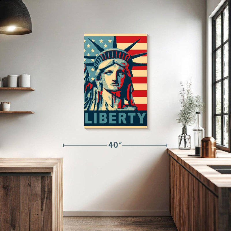 Liberty Poster, 36" H x 24" W