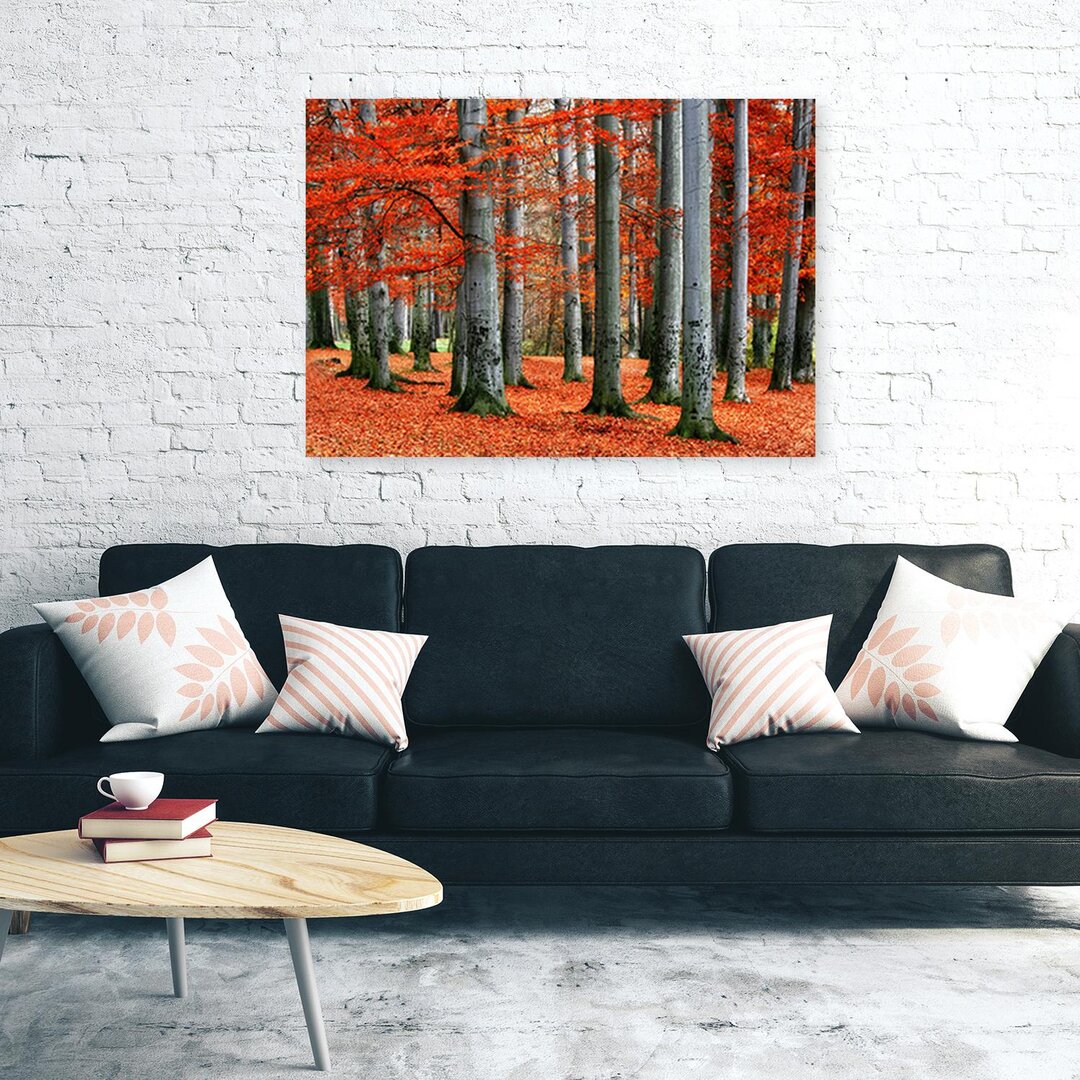 Leinwandbild Canvas Print, Orange Landscapes