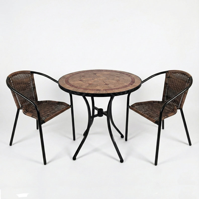 Richmond 2 - Person Patio Dining Set with Round Table