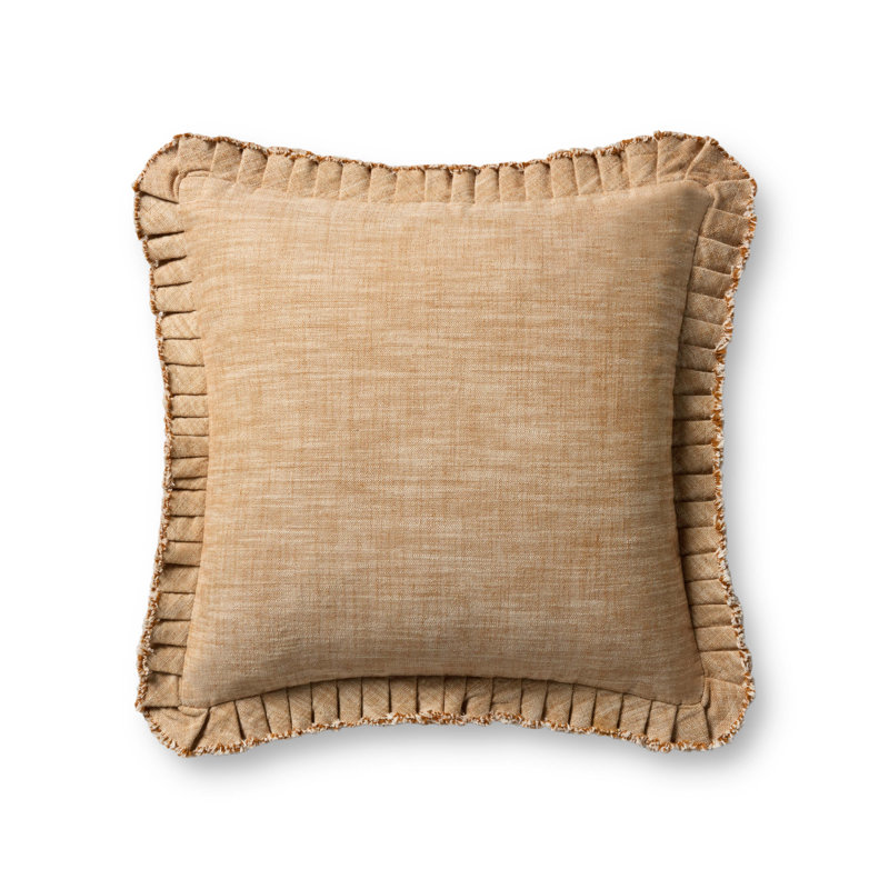 Coussin décoratif rouille Loloi, Orange