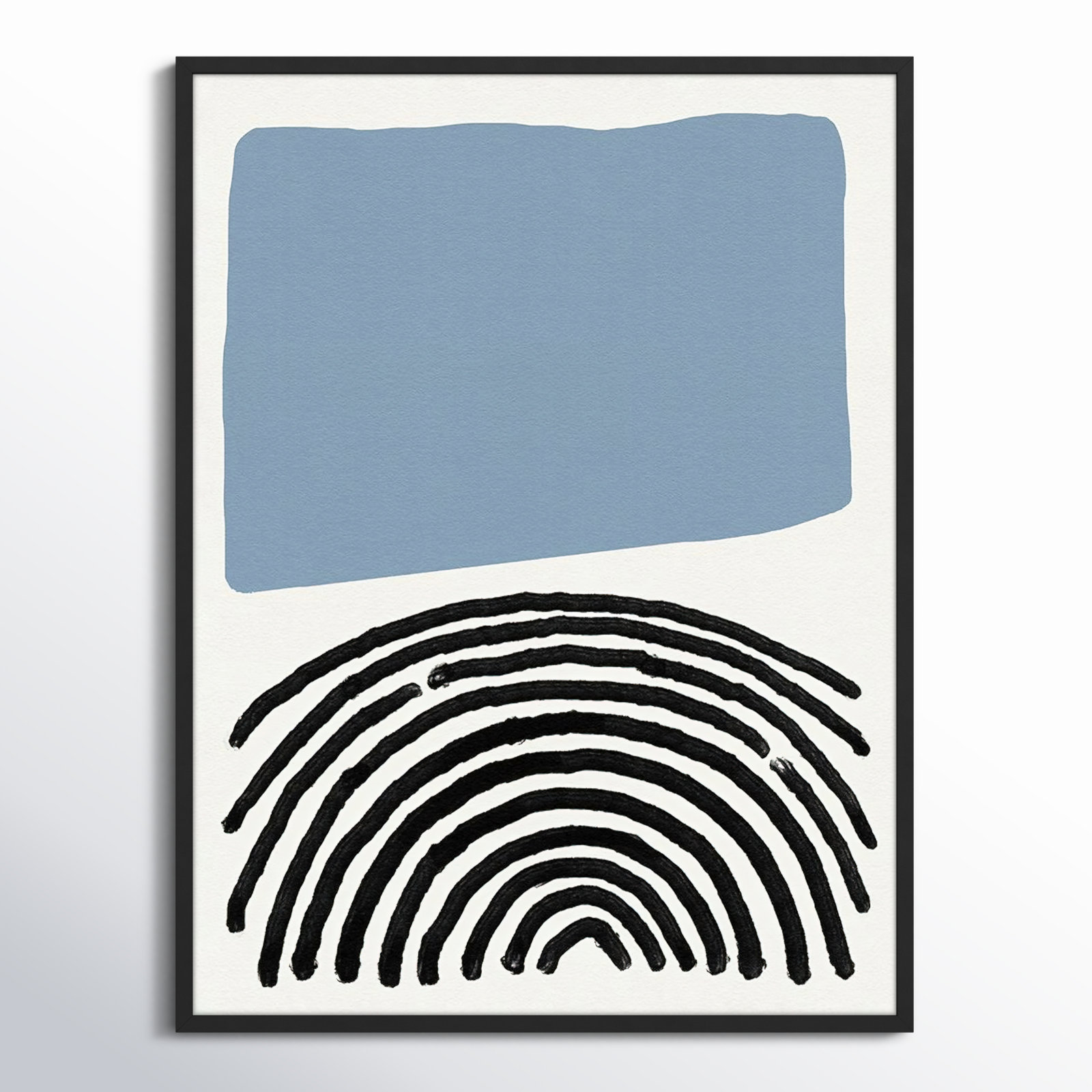 Good Vibes III by Jacob Green, Black, 41" H x 31" W x 1" D