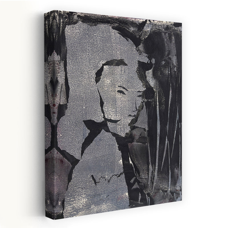 Art contemporain, art contemporain abstrait, H 24 po x l 16 po