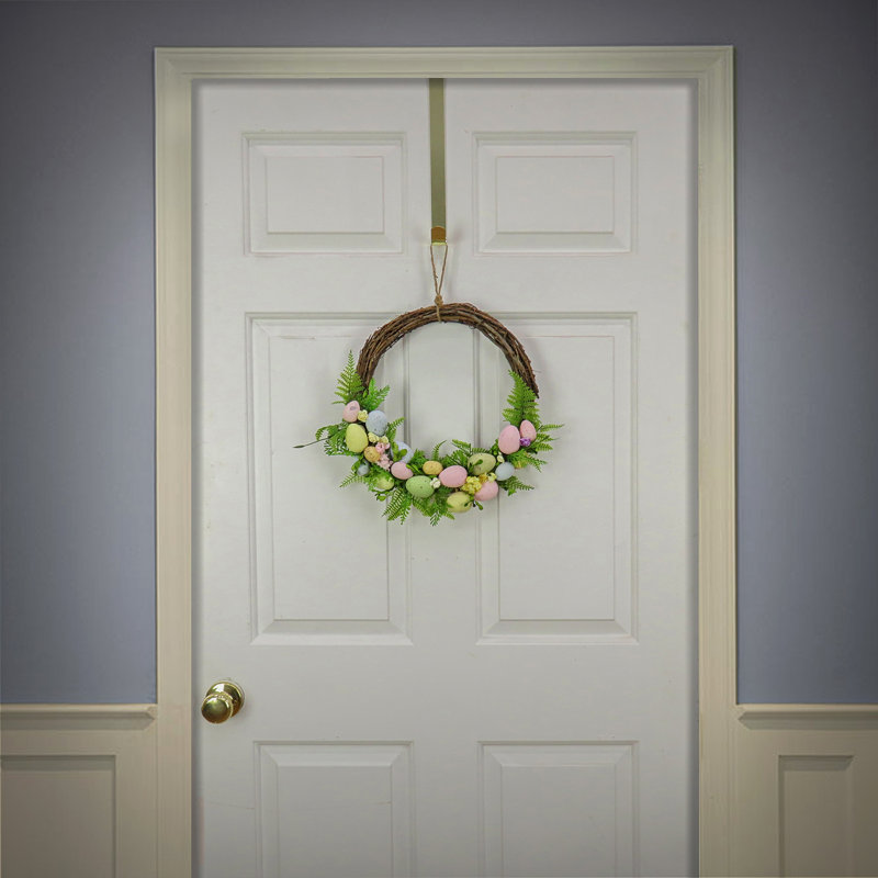Couronne en bois 16,5 po Eggs and Ferns