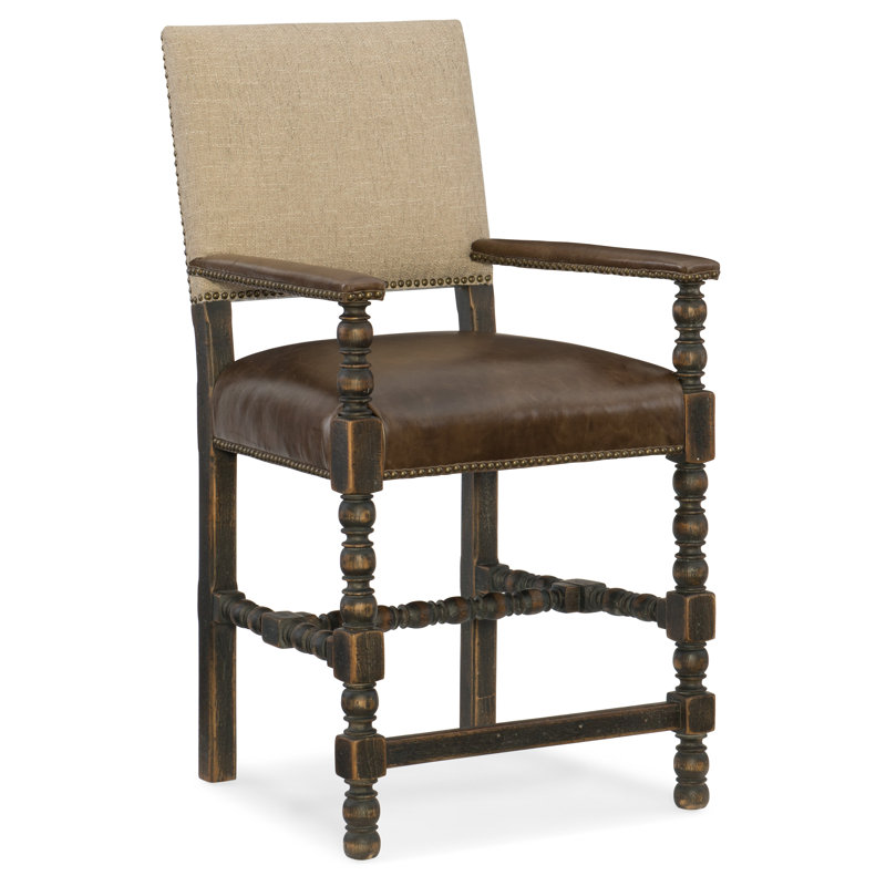 Hill Country Upholstered Counter Stool, Counter Stool (25" Seat Height)