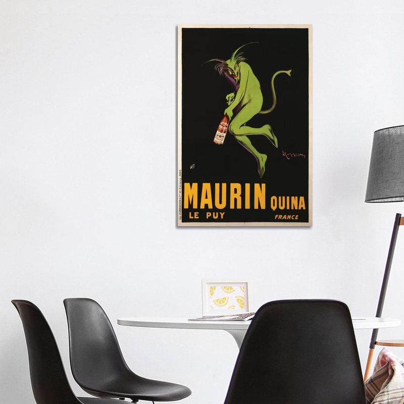 Maurin Quina Advertisement, C.1922 by Leonetto Cappiello - Print on Canvas, 101.6 cm H x 66.04 cm W x 3.175 cm D