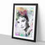 Audrey Hepburn Abstract Art - Single Picture Frame Painting-55456827-55456823