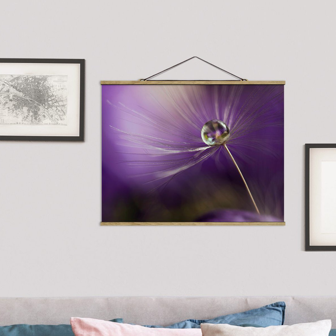 Poster Dandelion in Purple